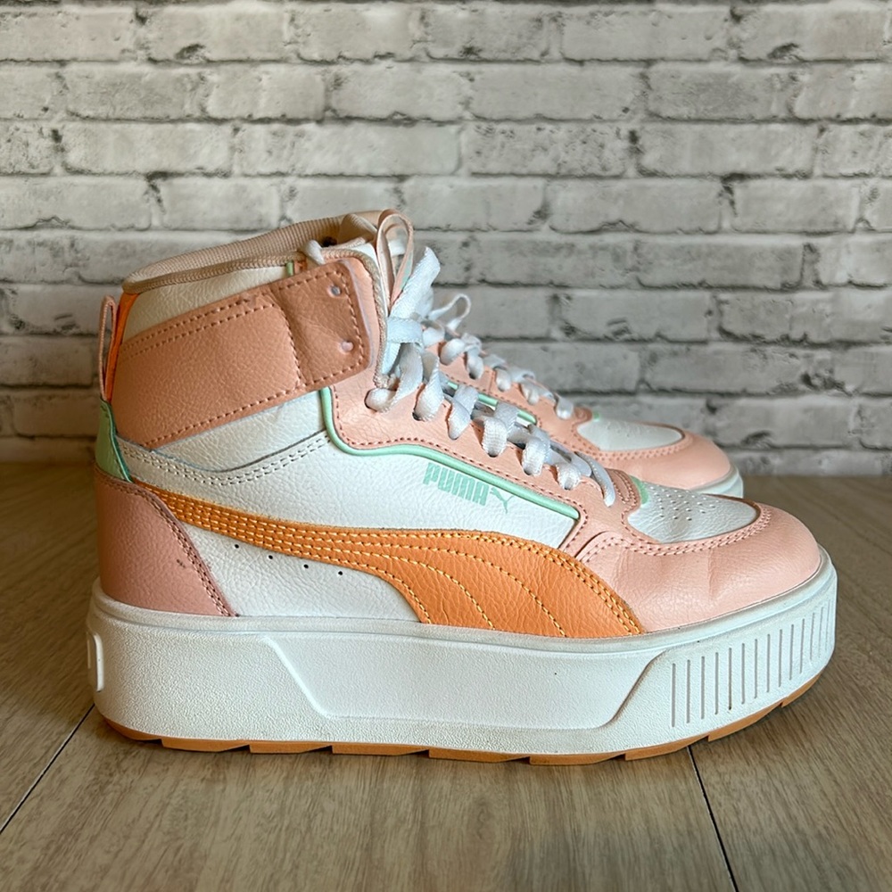 Puma Girls High Top Platform Sneakers